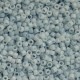 Miyuki Delica Perlen 11/0 - Opaque white glazed light grey blue DB-209-1